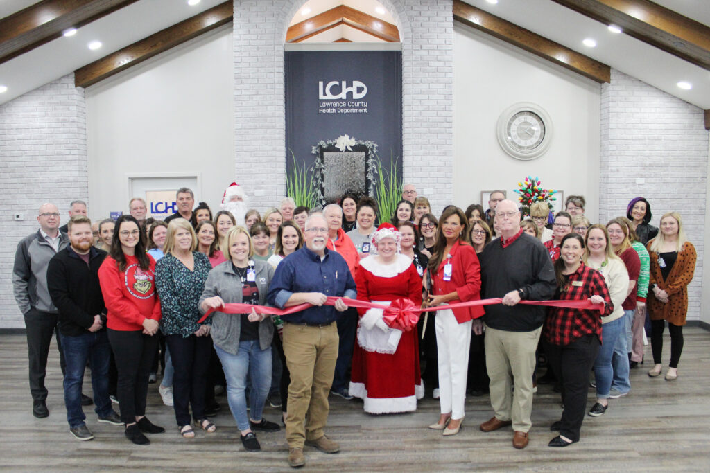 Ribbon Cutting for LCHD December 2023