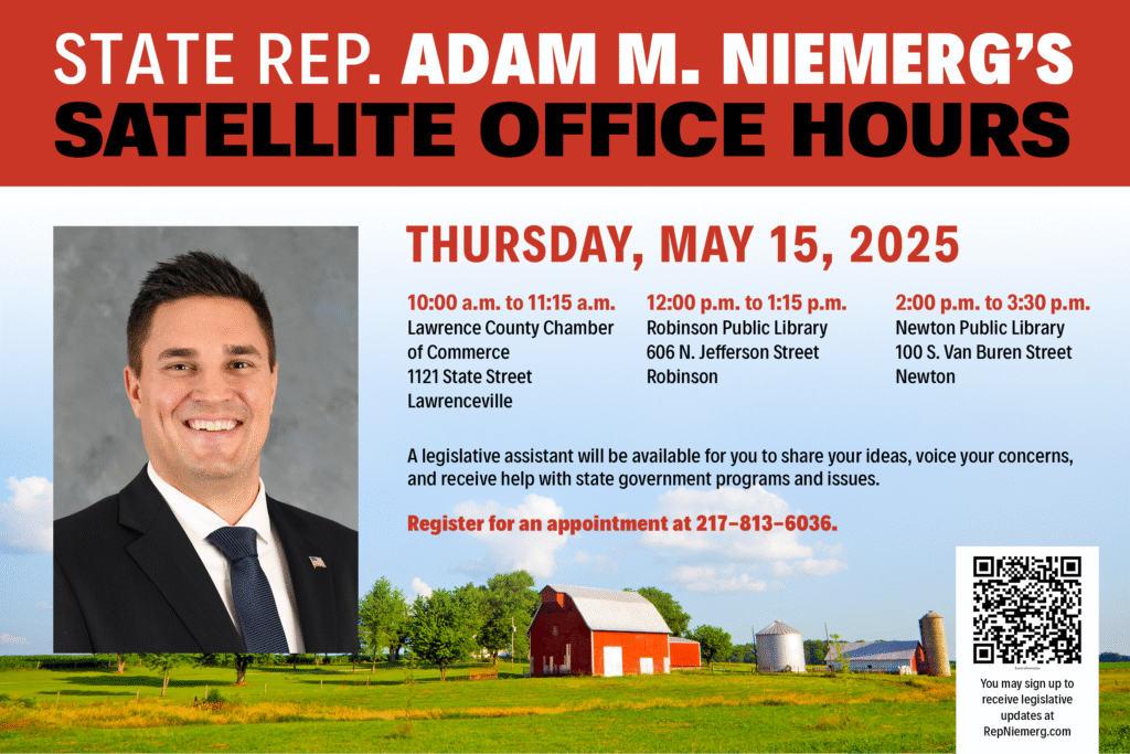 niemerg satellite office hours, lawrence county Illinois