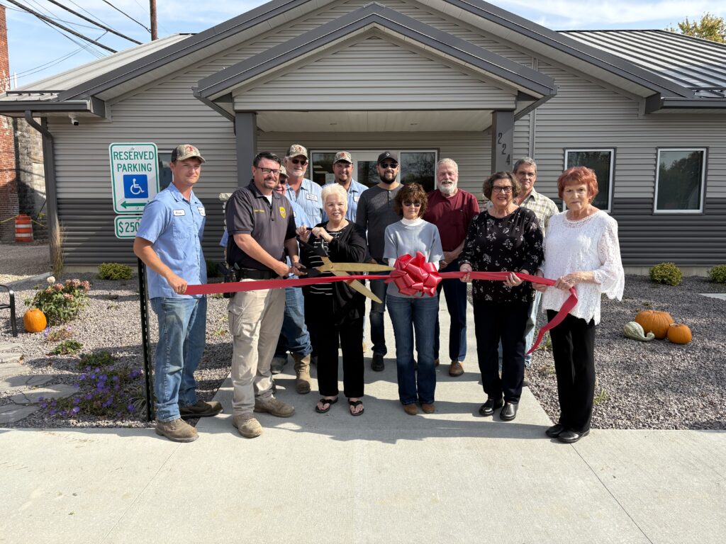 Sumner City Hall Ribbon Cutting 2024, Illinois