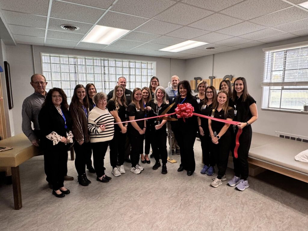 Lawrence County Memorial Hospital Therapy Department Ribbon Cutting, Illinois