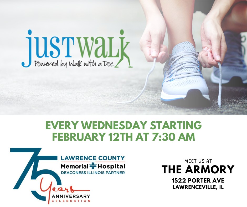 Just Walk - Walk with a Doc, Lawrence County Memorial Hospital, Lawrenceville, Illinois