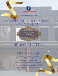 Copper Courtyard & Event Venue - Ribbon Cutting Lawrenceville, Illinois