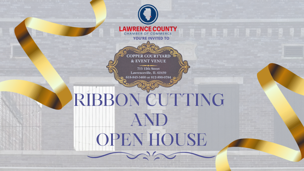 Copper Courtyard & Event Venue - Ribbon Cutting, Lawrenceville, Illinois