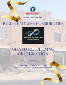 Hoke's Endless Possibilities- Ribbon Cutting, Lawrenceville, Illinois