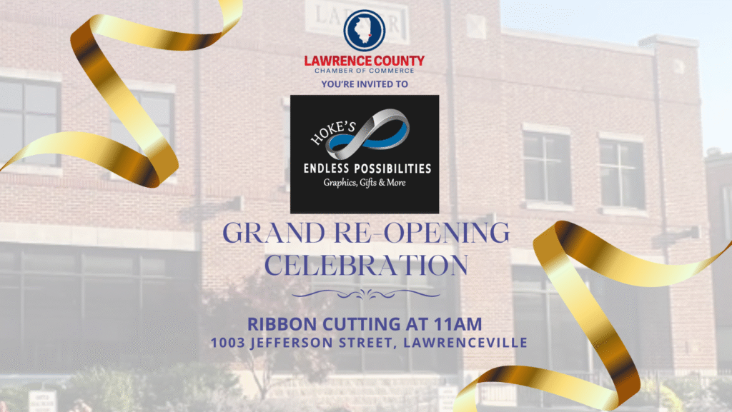 Hoke's Endless Possibilities Ribbon Cutting Lawrenceville, Illinois